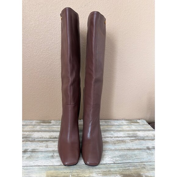 Cole Haan Chrystie Grand 360 Brown Leather Knee High Boots Women's Sz 7.5 NWOB - Picture 3 of 16